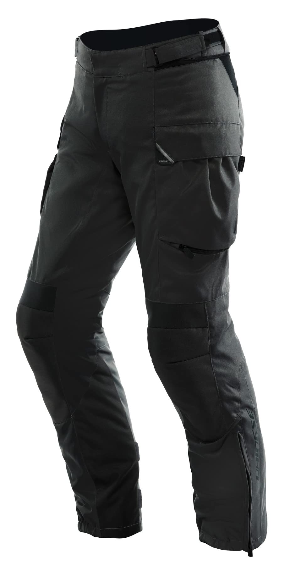 Dainese - Ladakh 3L D Dry Pants, Motorradtourenhose, 3 Lagen Wasserdicht, Herausnehmbare Thermoschicht, Motorradhose Für Herren, Schwarz/Schwarz, 52 von Dainese