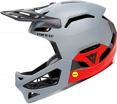 Dainese Linea 01 MIPS, Fahrradhelm - Grau/Rot - M-L von Dainese