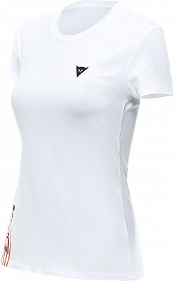 Dainese Logo, T-Shirt Damen - Weiß/Schwarz - 3XL von Dainese