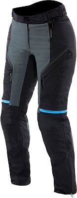 Dainese Mangen Absøluteshell, Textilhose wasserdicht Damen - Grau/Schwarz/Hellblau - 48 von Dainese