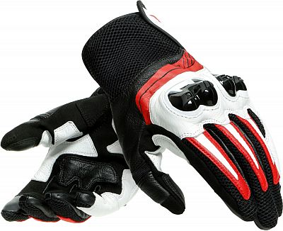 Dainese Mig 3, Handschuhe Unisex - Schwarz/Weiß/Rot - L von Dainese