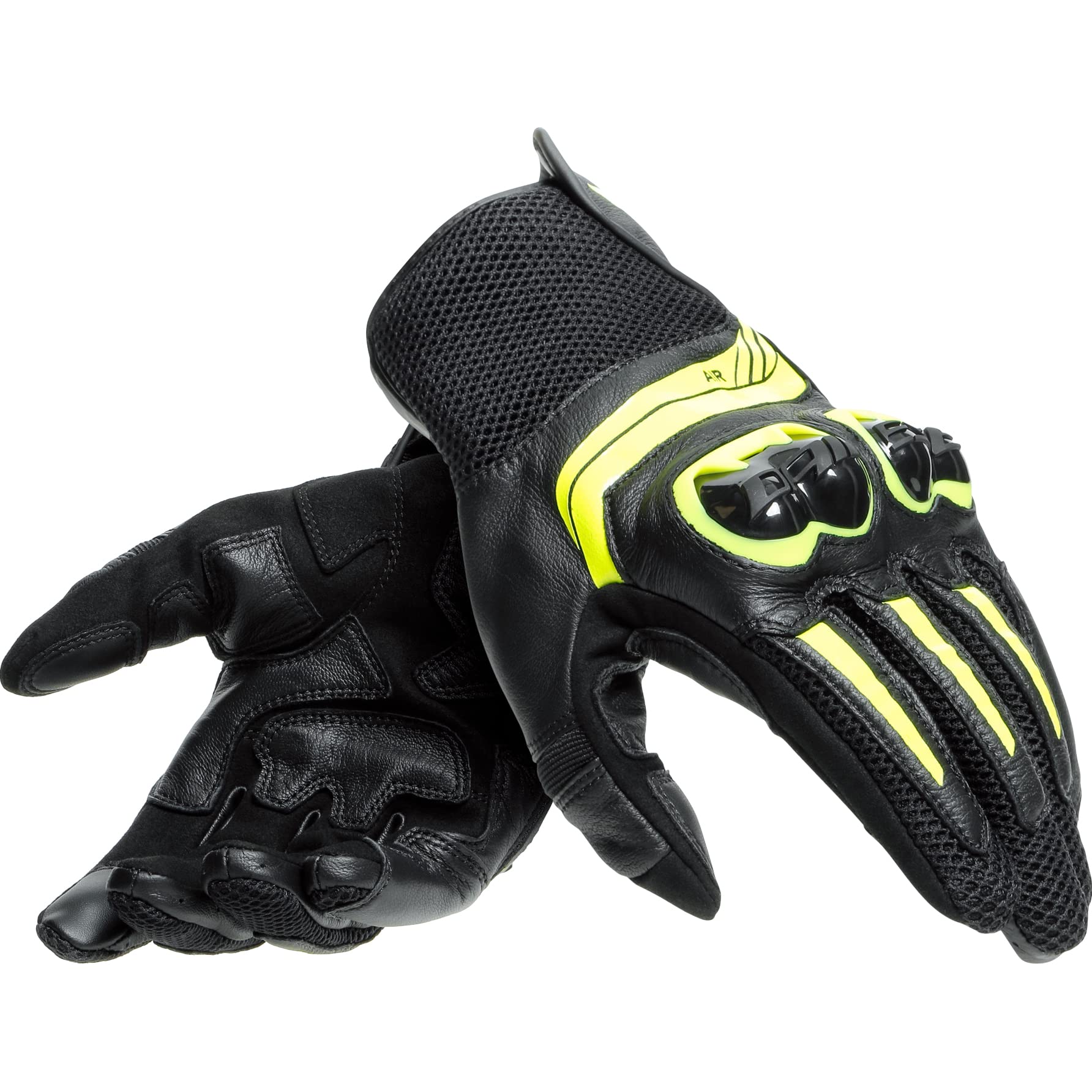 Dainese Mig 3 Unisex Leather Gloves, Motorradhandschuhe Leder mit Protektoren, für Damen und Herren, Schwarz/Fluo-Gelb, XL Dainese Mig 3 Unisex Leather Gloves, Motorradhandschuhe Leder mit Protektoren, für Damen und Herren, Schwarz/Fluo-Gelb, XL von Dainese