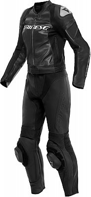 Dainese Mirage, Lederkombi 2tlg. Damen - Schwarz/Schwarz/Weiß - 54 Dainese Mirage, Lederkombi 2tlg. Damen - Schwarz/Schwarz/Weiß - 54 von Dainese