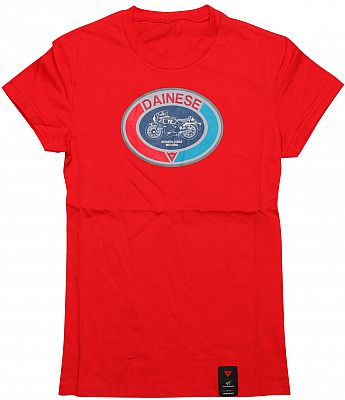 Dainese Moto 72, T-Shirt Damen - Rot - XL von Dainese