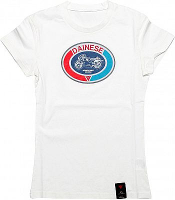 Dainese Moto 72, T-Shirt Damen - Weiß - L von Dainese