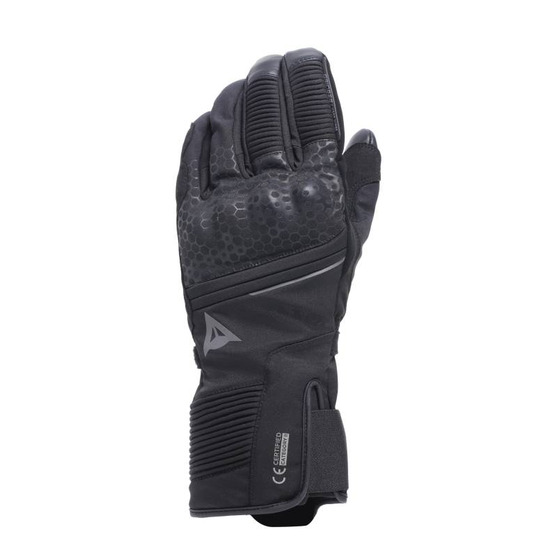Dainese - Tempest 2 D-Dry® Long Gloves, Winter-Motorradhandschuhe, Touring, wasserdicht, Touchscreen, Mann, Schwarz, L von Dainese