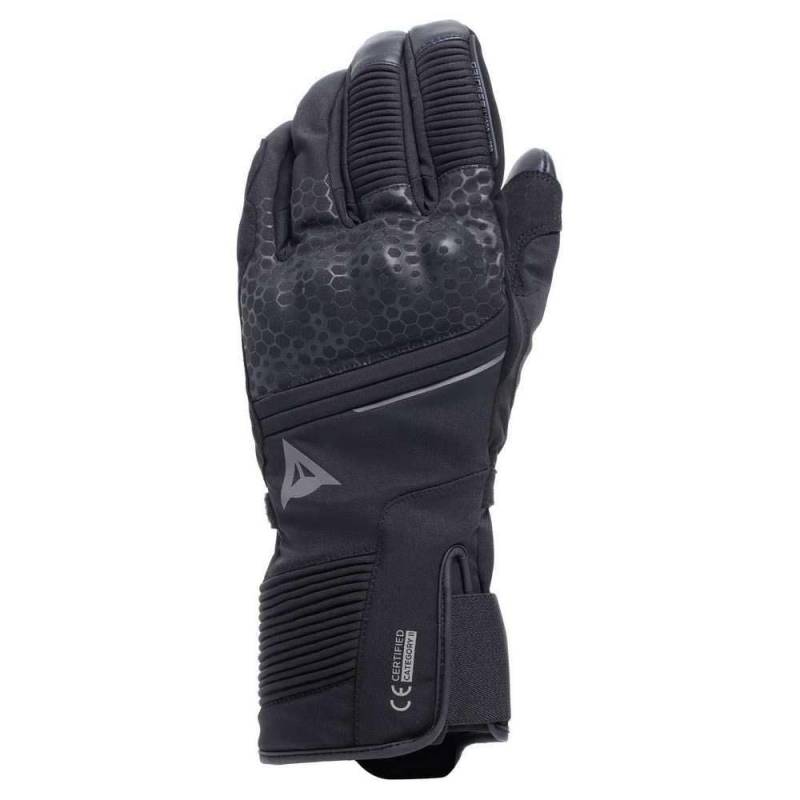 Dainese - Tempest 2 D-Dry® Long Gloves, Winter-Motorradhandschuhe, Touring, wasserdicht, Touchscreen, Mann, Schwarz, L von Dainese