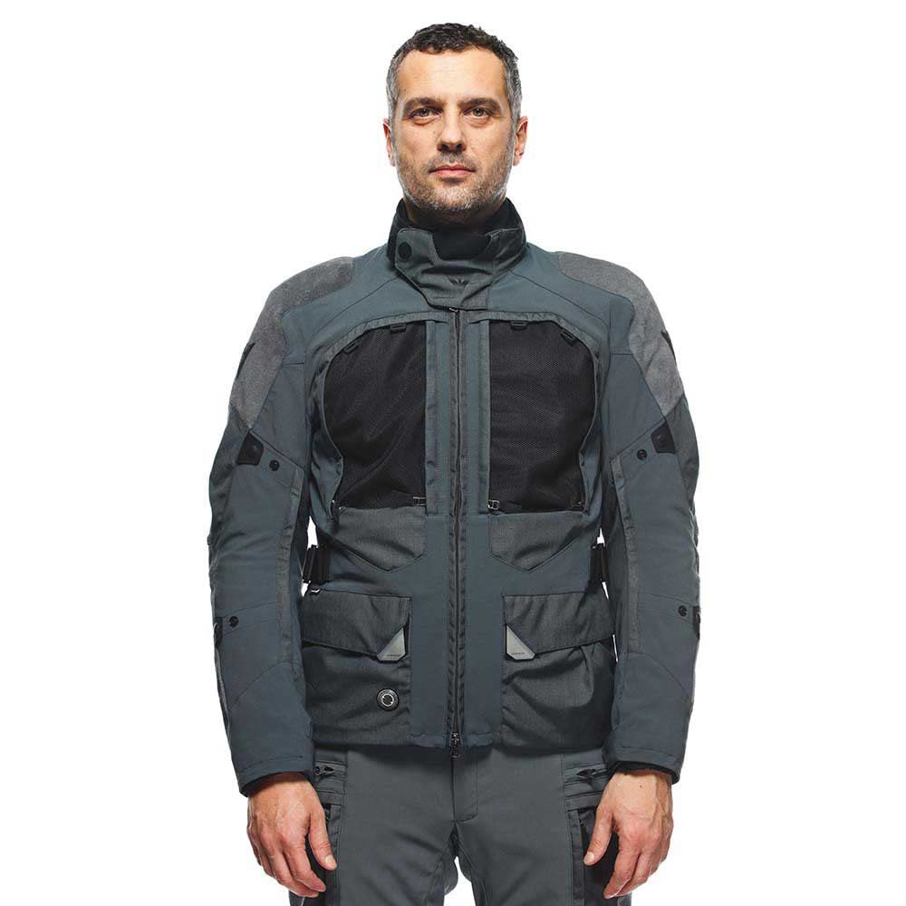 Dainese Motorradjacke Springbok 3L Absolute Shell wasserdichte Touringjacke, IRON-GATE/IRON-GATE, 54 Dainese Motorradjacke Springbok 3L Absolute Shell wasserdichte Touringjacke, IRON-GATE/IRON-GATE, 54 von Dainese