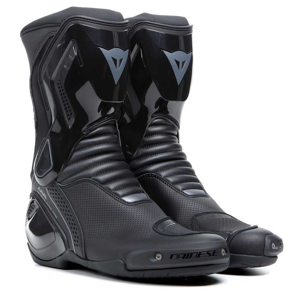 Dainese - Nexus 2 Air Boots, Motorradstiefel Mit Protektoren, Belüftungseinsätze, Anti Sprain System, Schuhe Für Männer, Schwarz, 41 von Dainese