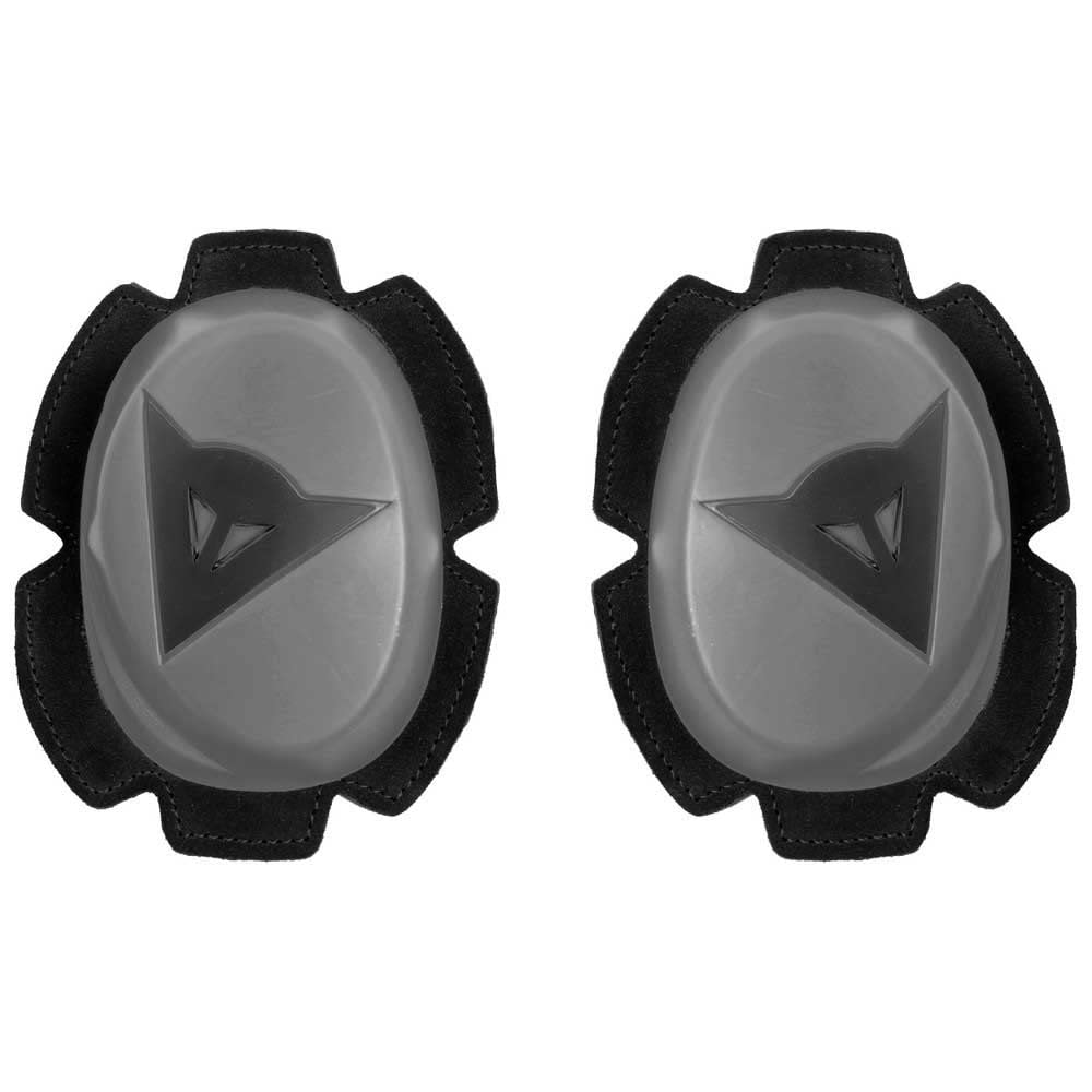 Dainese - Pista Knee Slider, Polyurethan-Motorradknie, Motorrad-Knieschoner, Gleichmäßiger Kontakt mit Piste und Asphalt, Motorrad-Schieber mit Klettverschluss, Anthrazit/Schwarz Dainese - Pista Knee Slider, Polyurethan-Motorradknie, Motorrad-Knieschoner, Gleichmäßiger Kontakt mit Piste und Asphalt, Motorrad-Schieber mit Klettverschluss, Anthrazit/Schwarz von Dainese