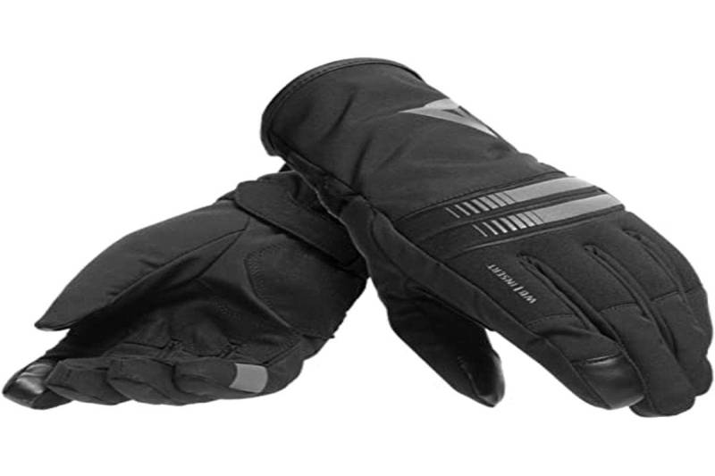 Dainese Plaza 3 Lady D-Dry Gloves, Motorradhandschuhe Winter Wasserdicht, Damen, Schwarz/Anthrazit, XS von Dainese