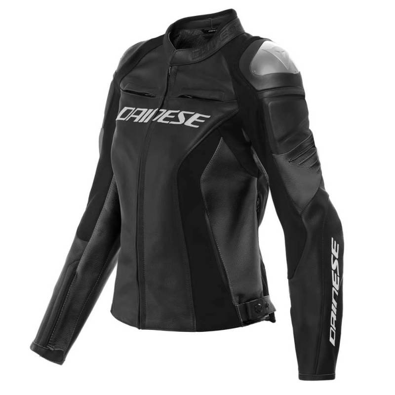 Dainese Racing 4 Damen Motorrad Lederjacke, schwarz, 40 von Dainese