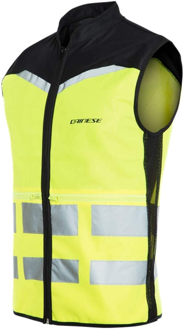 Dainese Unisex High Vis Vest Explorer Warnweste, Gelb, XL/X EU von Dainese