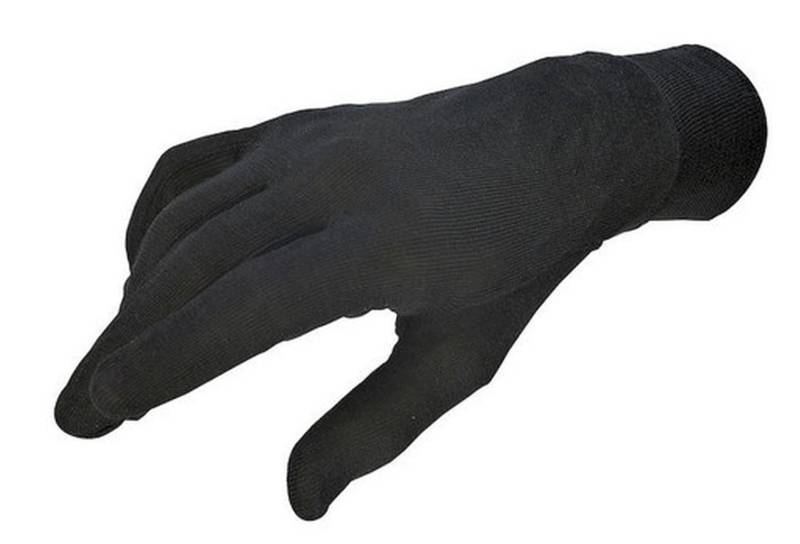 Dainese Silk Underglove, Motorrad Innenhandschuhe Seide, Schwarz, XXL von Dainese