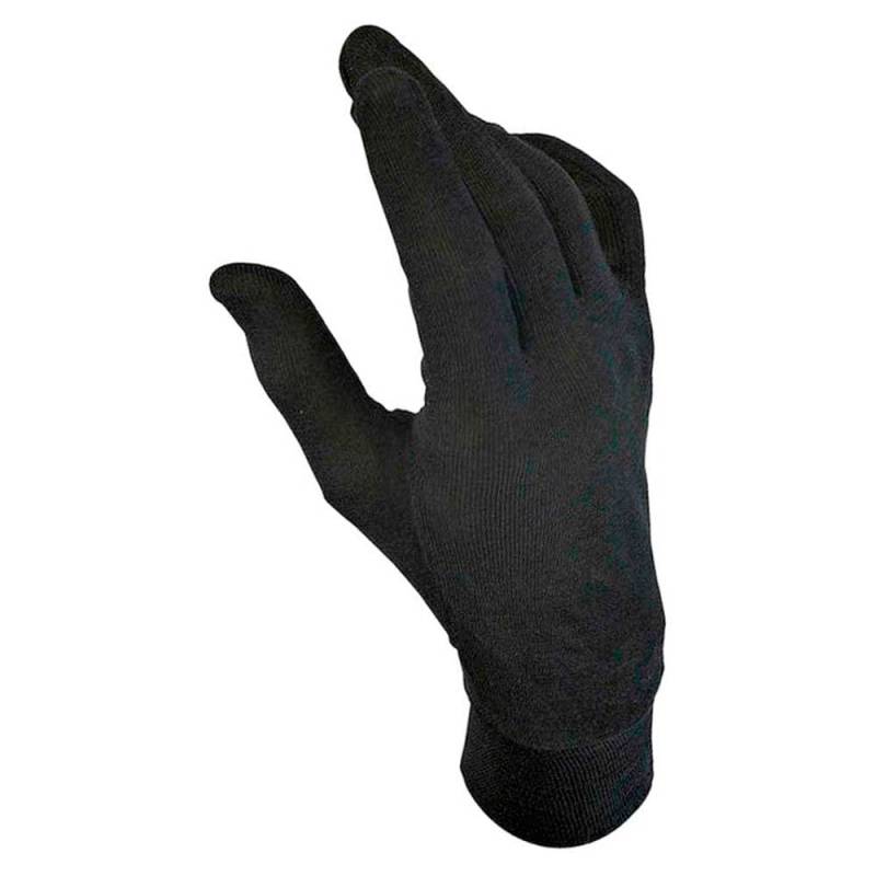 Dainese Silk Underglove, Motorrad Innenhandschuhe Seide, Schwarz, L von Dainese