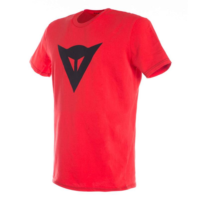 Dainese - Speed Demon T-Shirt, Herren T-Shirt mit Kurzen Ärmeln, Trikot mit Speed Demon Logo für Erwachsene, aus 100% Baumwolle, Weich und Cool, Klassischen Stil, Rot/Schwarz von Dainese