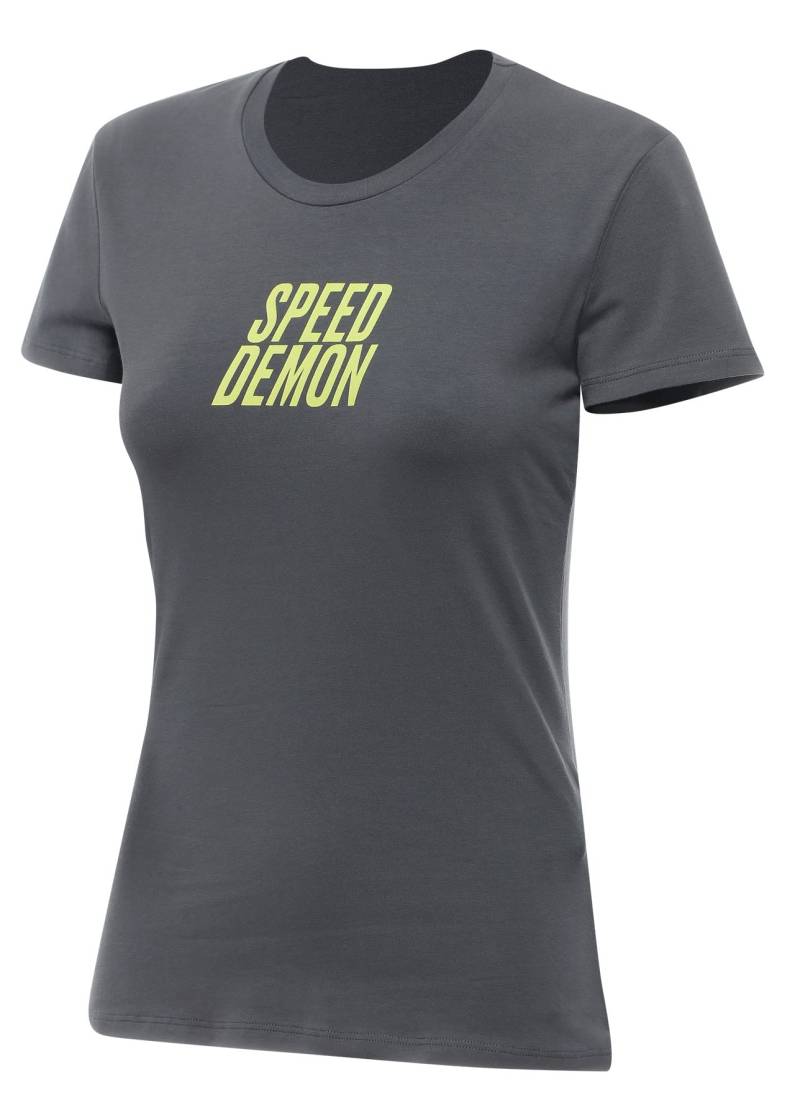Dainese - Speed Demon Veloce T-Shirt Wmn, Freizeit-T-Shirt mit Rundhalsausschnitt, Frau, Castle-Rock, XXXL von Dainese