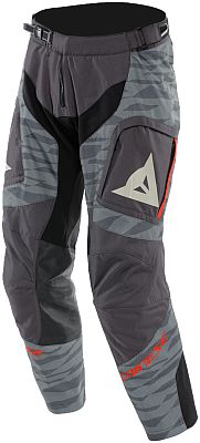 Dainese Sterrato, Textilhose - Grau/Dunkelgrau/Rot - 44 von Dainese