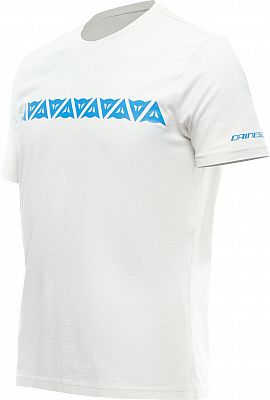 Dainese Stripes, T-Shirt - Hellgrau/Hellblau - XL von Dainese