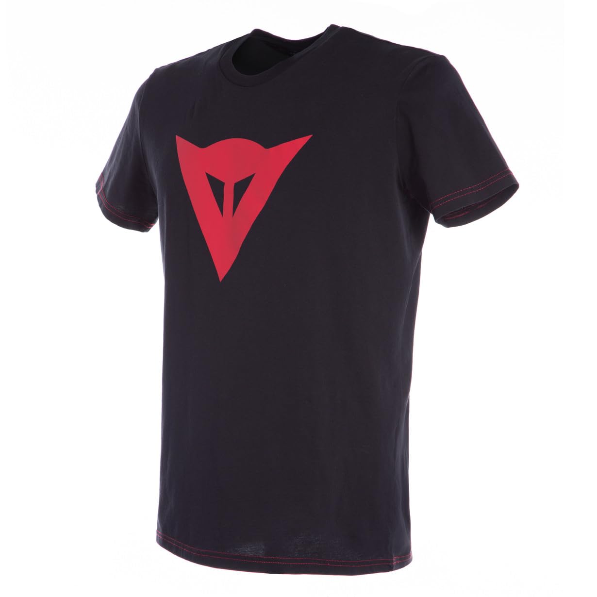 Dainese - Speed Demon T-Shirt, Herren T-Shirt mit Kurzen Ärmeln, Trikot mit Speed Demon Logo für Erwachsene, aus 100% Baumwolle, Weich und Cool, Klassischen Stil, Schwarz/Rot von Dainese