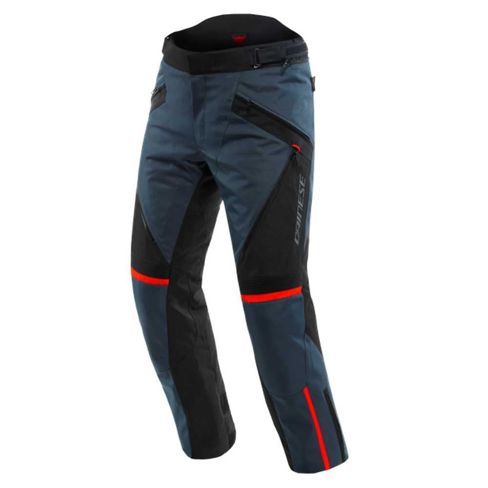 Dainese - Tempest 3 D Dry Pants, Motorrad Tourenhose Für Männer, Wasserdichte Membran, Herausnehmbares Thermofutter, Knieschutz, Ebenholz/Schwarz/Lavarot, 50 Dainese - Tempest 3 D Dry Pants, Motorrad Tourenhose Für Männer, Wasserdichte Membran, Herausnehmbares Thermofutter, Knieschutz, Ebenholz/Schwarz/Lavarot, 50 von Dainese