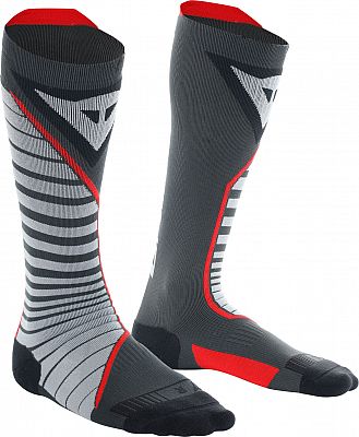 Dainese Thermo Long, Strümpfe - Schwarz/Grau/Rot - 39-41 EU von Dainese