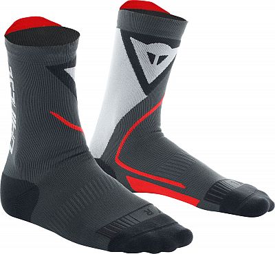 Dainese Thermo Mid, Strümpfe - Schwarz/Grau/Rot - 45-47 EU von Dainese