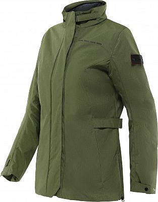 Dainese Toledo D-Dry, Textiljacke wasserdicht Damen - Dunkelgrün - 42 von Dainese