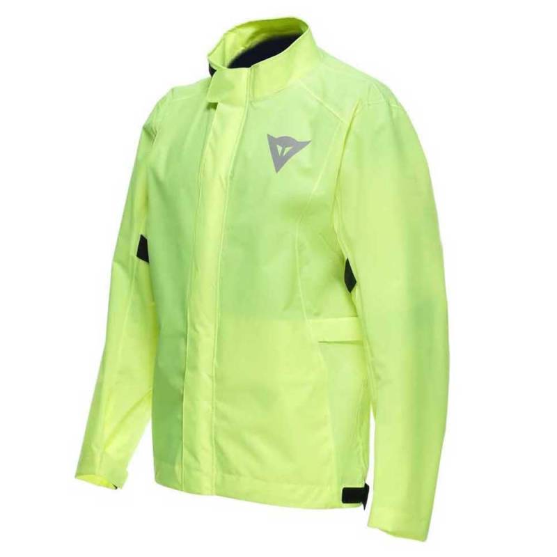 Dainese - Ultralight Rain Jacket, Faltbare Regenjacke für Motorradfahrer, wasserdicht und winddicht, für Männer und Frauen, Fluo Gelb, S von Dainese