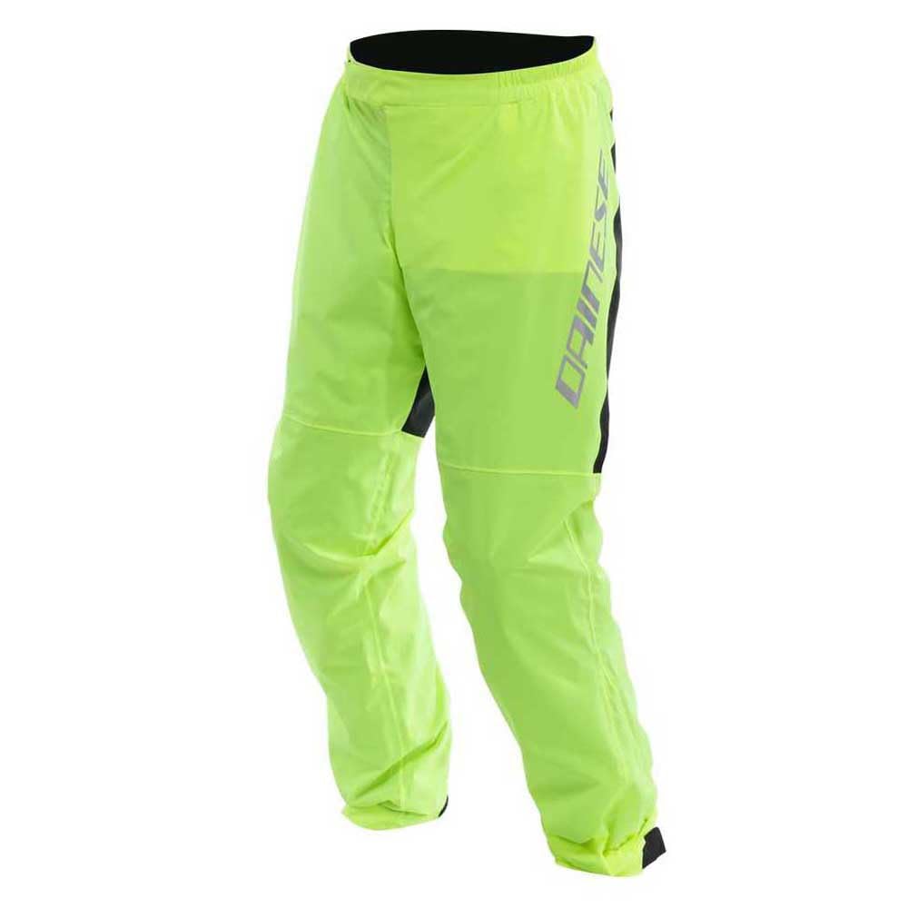 Dainese - Ultralight Rain Pants, Faltbare Regenhose für Motorradfahrer, wasserdicht und winddicht, für Männer und Frauen, Fluo Gelb, XL Dainese - Ultralight Rain Pants, Faltbare Regenhose für Motorradfahrer, wasserdicht und winddicht, für Männer und Frauen, Fluo Gelb, XL von Dainese