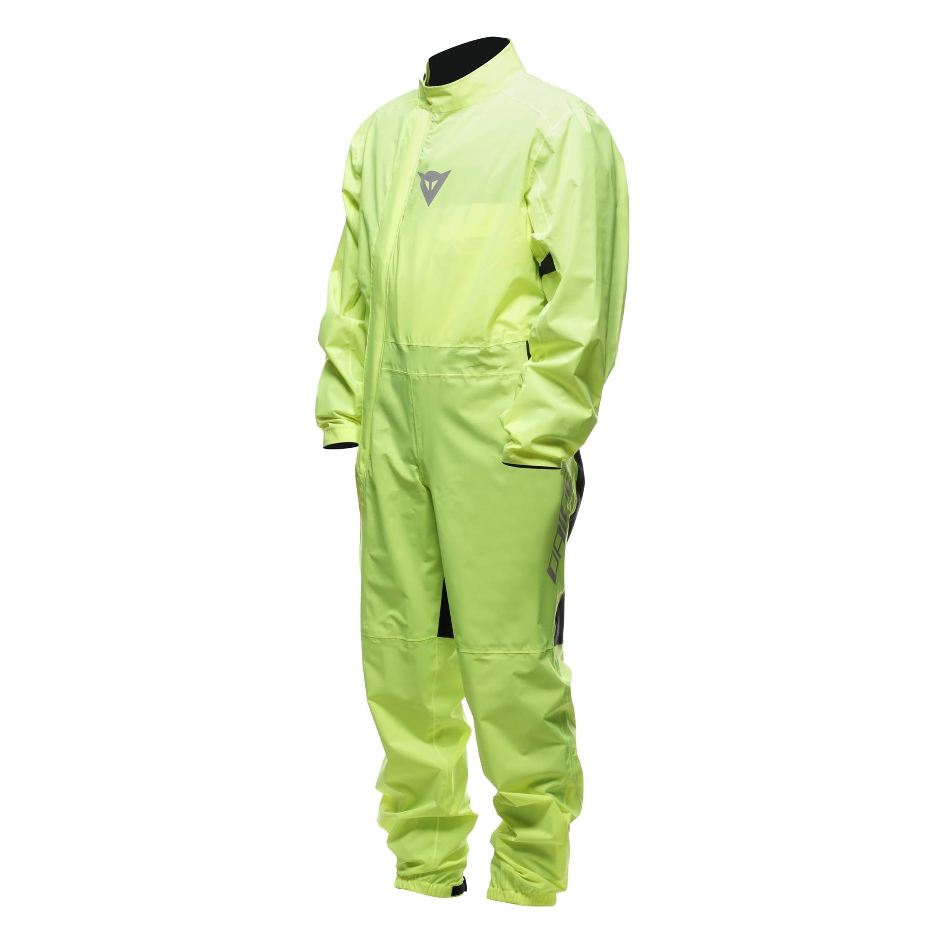 Dainese - Ultralight Rain Suit, Faltbarer Regenanzug für Motorradfahrer, wasserdicht und winddicht, für Männer und Frauen, Fluo Gelb, XXL Dainese - Ultralight Rain Suit, Faltbarer Regenanzug für Motorradfahrer, wasserdicht und winddicht, für Männer und Frauen, Fluo Gelb, XXL von Dainese