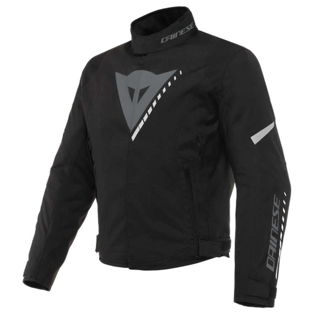 Dainese - Veloce D-Dry Jacket, 4 Jahreszeiten Motorradjacke Herren, Atmungsaktiv und Regenfest, mit Herausnehmbarem Thermofutter, Motorrad Jacke Leicht und Bequem, Schwarz/Grau/Weiß Dainese - Veloce D-Dry Jacket, 4 Jahreszeiten Motorradjacke Herren, Atmungsaktiv und Regenfest, mit Herausnehmbarem Thermofutter, Motorrad Jacke Leicht und Bequem, Schwarz/Grau/Weiß von Dainese