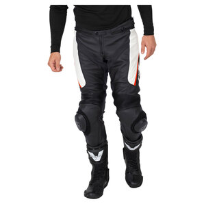 Delta 3 Lederhose Schwarz Weiss Rot Dainese von Dainese