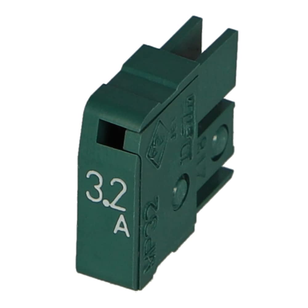 MP32 | D738 | DAITO FUSE, 3.2A, 125VAC, JAPANESE TYPE, PLUG-IN, W/FUSE TRIP WINDOW, DARK GREEN BODY MP32 | D738 | DAITO FUSE, 3.2A, 125VAC, JAPANESE TYPE, PLUG-IN, W/FUSE TRIP WINDOW, DARK GREEN BODY von Daito