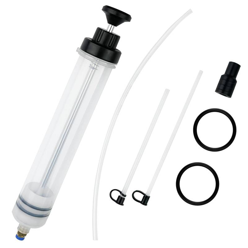 Dalephoric 500cc Ölabsaugpumpe, Ölabsaugspritze, Ölflüssigkeitsextraktor, Ölspritze Absaugpumpe, Ölabsaugpistole Flüssigkeitsabsauger, für Bremsflüssigkeit, Getriebeöle, Kühlmittel, Motor von Dalephoric