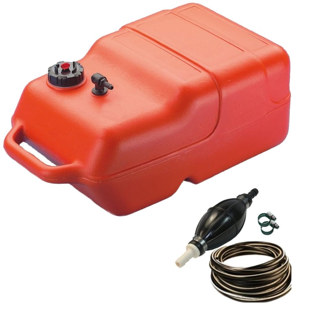 30 Liter Bootstank Benzintank Treibstofftank mit Pumpball und Benzinschlauch 30 Liter Bootstank Benzintank Treibstofftank mit Pumpball und Benzinschlauch von Daniboot