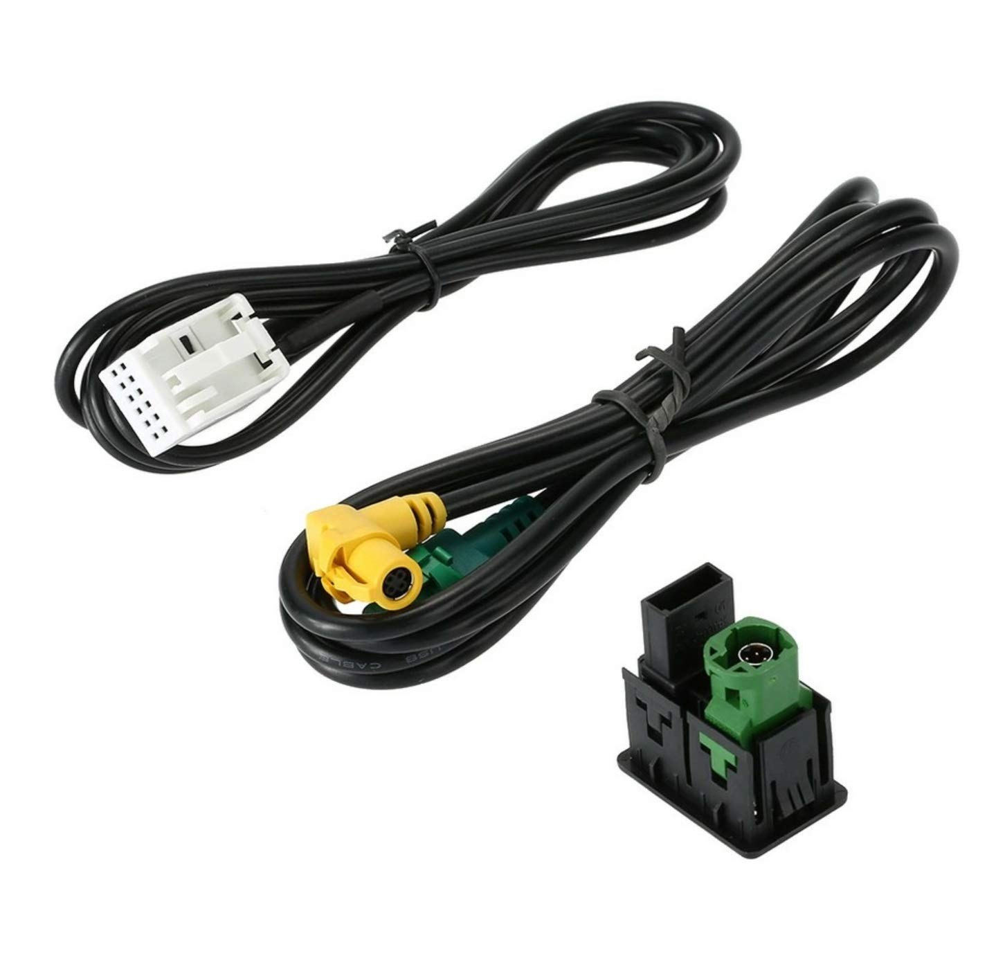 AUX-IN und USB Stecker mit Kabel für VW RNS510 RCD510 von Daniko