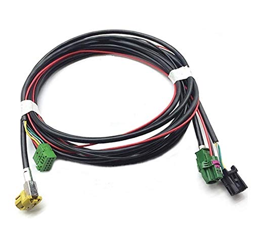USB Aux-in Kabelsatz für VW Golf 7 MIB App Connect Carplay Passend für 5G0035222E 5G0 035 222 E von Daniko