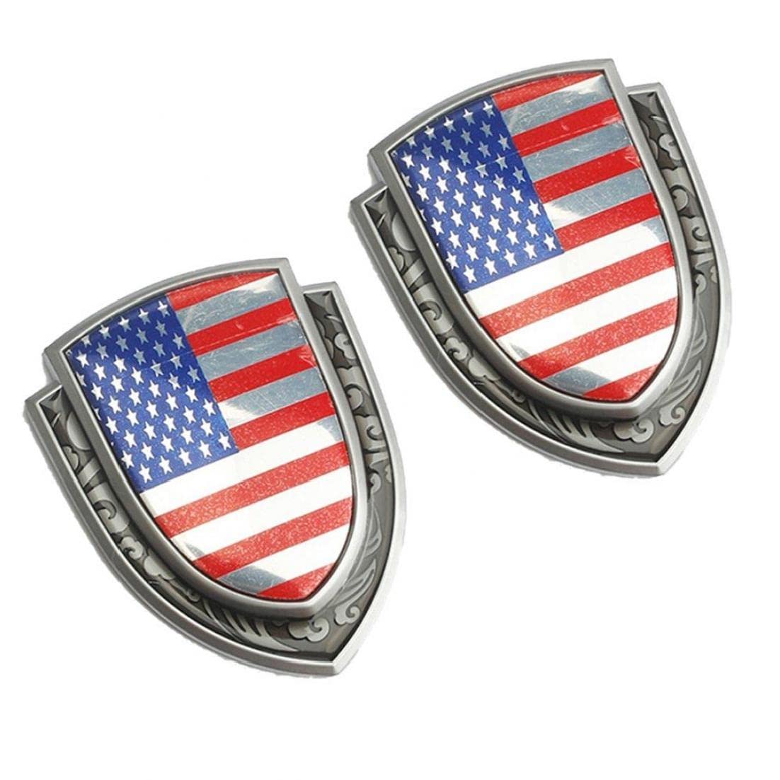 Generisches Auto Rennsport Sport Us Usa Amerikanische Flagge Emblem Abzeichen Aufkleber Aufkleber 2 Stücke Metall Auto Amerikanische Flagge Auto Kofferfenster Fenster Seite Emblem Abzeichen Aufkleber Generisches Auto Rennsport Sport Us Usa Amerikanische Flagge Emblem Abzeichen Aufkleber Aufkleber 2 Stücke Metall Auto Amerikanische Flagge Auto Kofferfenster Fenster Seite Emblem Abzeichen Aufkleber von Danlai