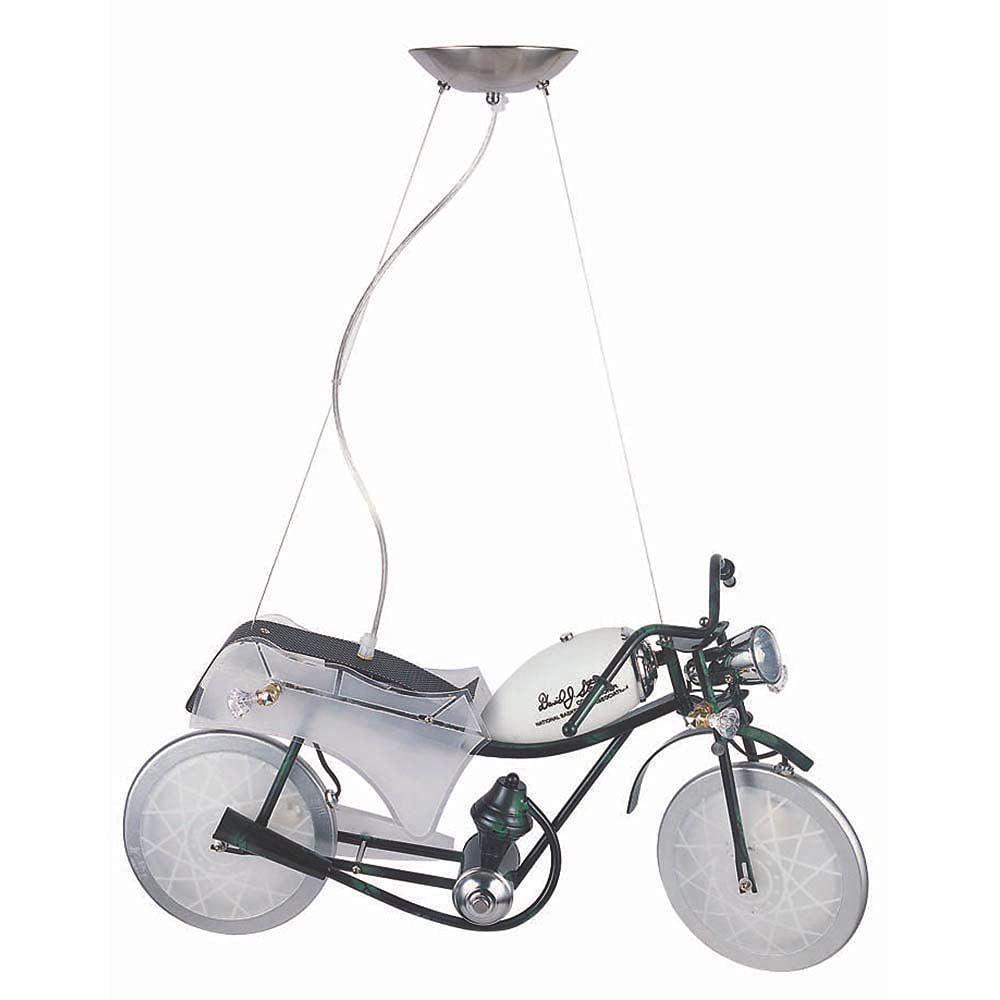 Dapo Designer Glas-Pendelleuchte Motiv MOTORRAD, mit Fernbedienung, buntes Wechsel-LED-Licht an den Blinkern Dapo Designer Glas-Pendelleuchte Motiv MOTORRAD, mit Fernbedienung, buntes Wechsel-LED-Licht an den Blinkern von Dapo