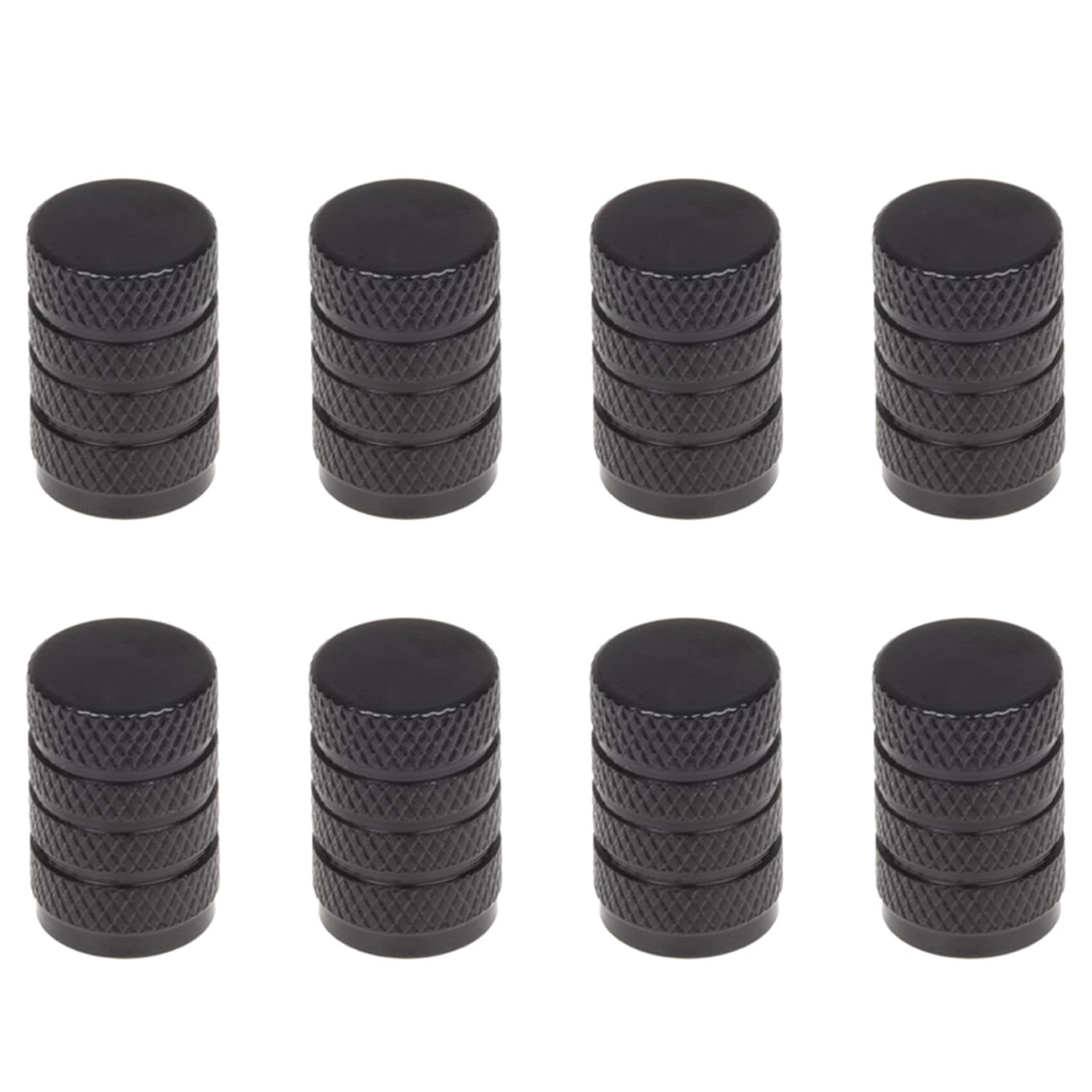 Daroplo 8 Stueck Auto Reifen Gummireifen Ventilschaft Dekorative Staubkappe Abdeckung - Schwarz Daroplo 8 Stueck Auto Reifen Gummireifen Ventilschaft Dekorative Staubkappe Abdeckung - Schwarz von Daroplo