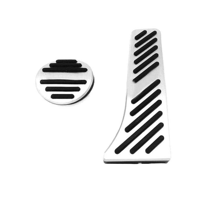 Duendhd Gas Pedal und Bremse Pedal Abdeckung rutschfest für Smart Fortwo 451 2007-2014 von Dasing