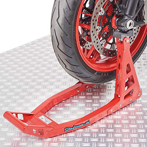 Motorrad Montageständer Frontheber Motorradheber MotoGP Vorderrad - Rot von Datona