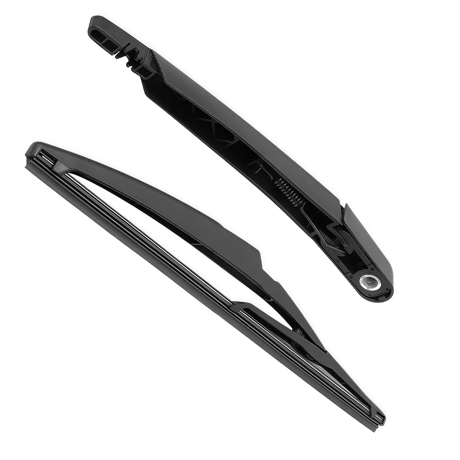 DawlQawwi Premium Heckscheibenwischer Set für Ren-ault Clio II (1998-2012) Arm + Wischerblatt OE #7701045207 – kompatibel mit allen Modellen & Motoren (3/5 Arme) von DawlQawwi