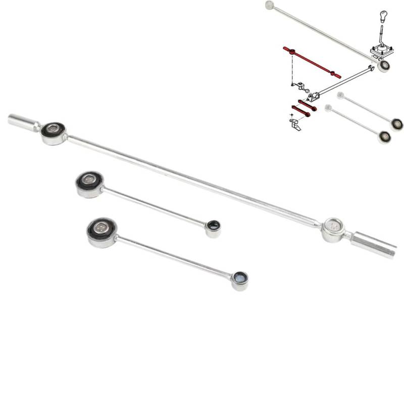 DawlQawwi Schaltgestänge Set, kompatibel mit Peugeot 206/207 & Citroen C2 – OE-Codes: 2454F2, 2454G5, 245282, 245291 von DawlQawwi