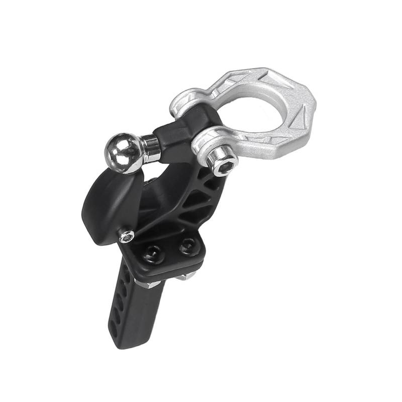 Tragbare Robuste Zineslegierung Materials TOWS Haken Für 1 10 Skalier Spielzeugcrawler Praktische Handwerk Hitches Empfänger Finish von Dawutocap