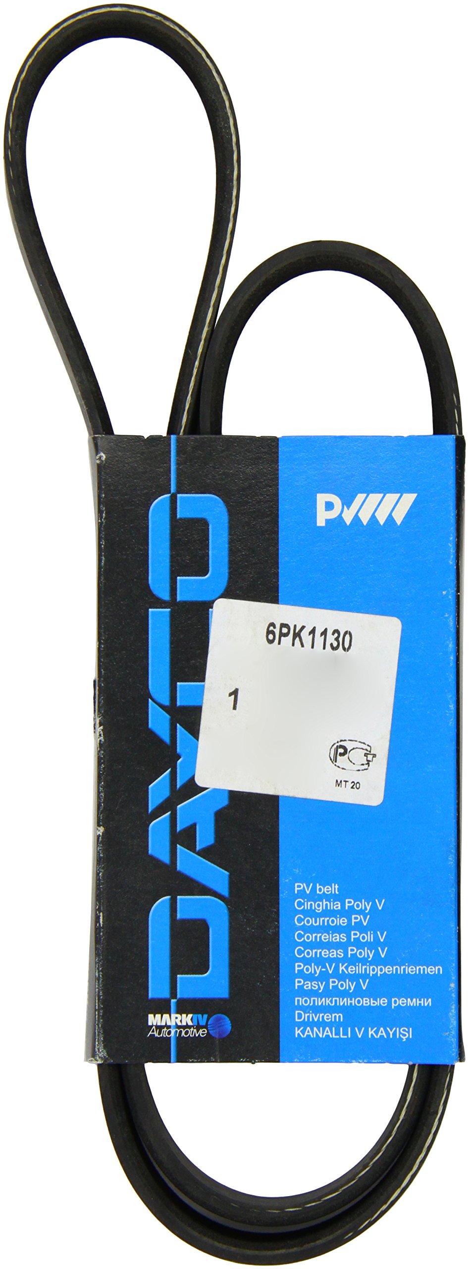 DAYCO 6PK1130 Gürtel Zubehör DAYCO 6PK1130 Gürtel Zubehör von Dayco