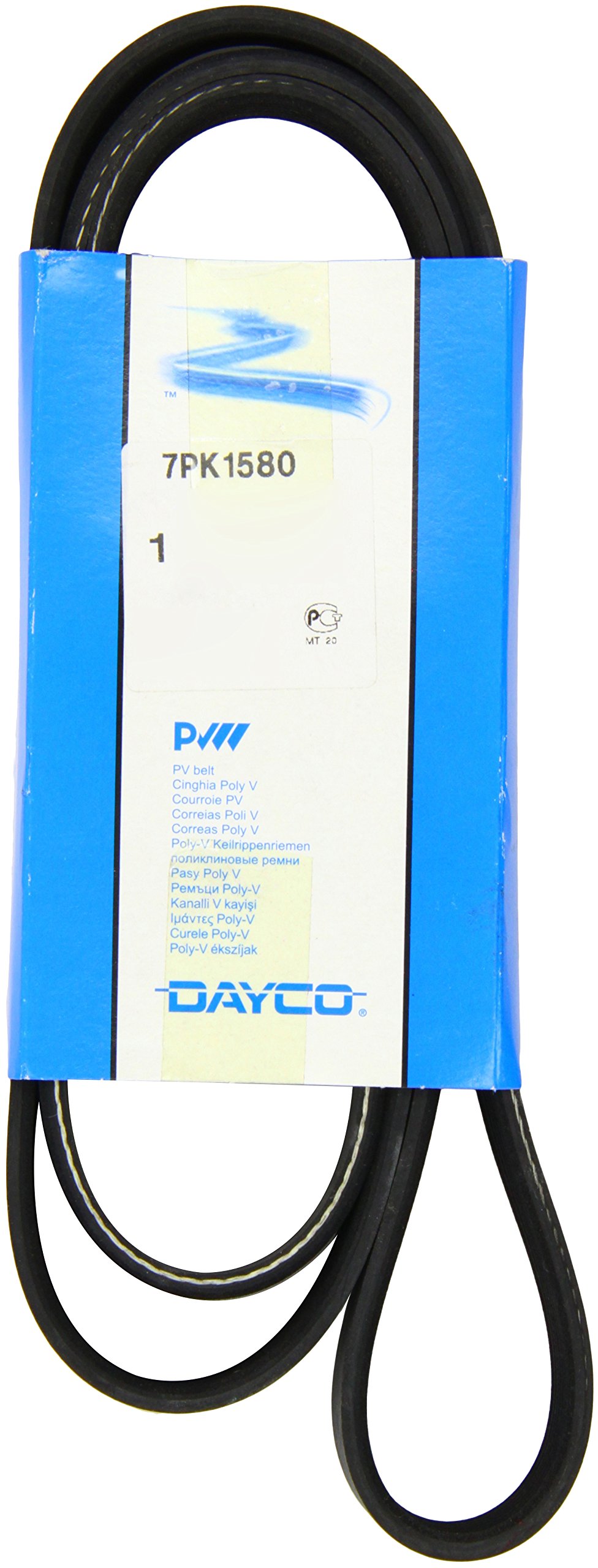 Metzger 7PK1580 DAYCO Keilrippenriemen von Dayco