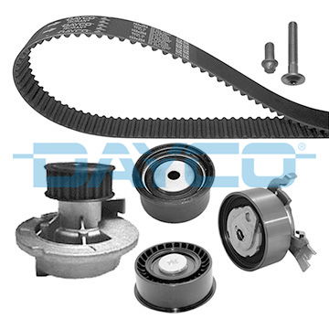 Wasserpumpe + Zahnriemensatz Dayco KTBWP3081 von Dayco