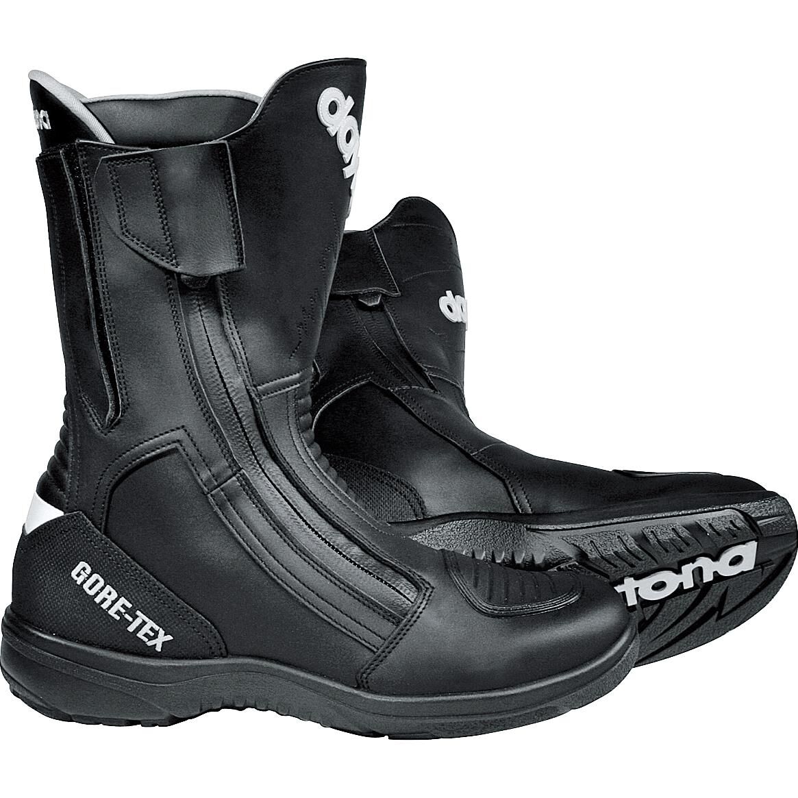 Daytona Boots Road Star GORE-TEX Stiefel schwarz extra breite Passform 45 von Daytona Boots